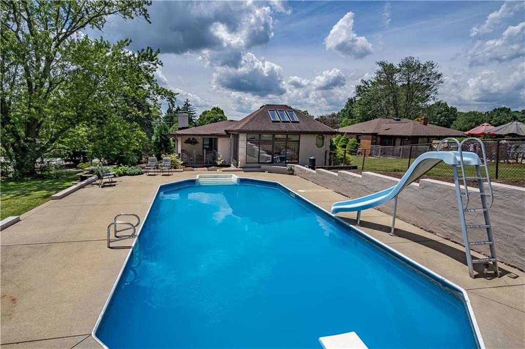 115 Center Church Road Canonsburg, PA 15317 - Photo 24 of 25 Yard and Pool: Go Ahead! Dive In! Yes all this could be yours!!