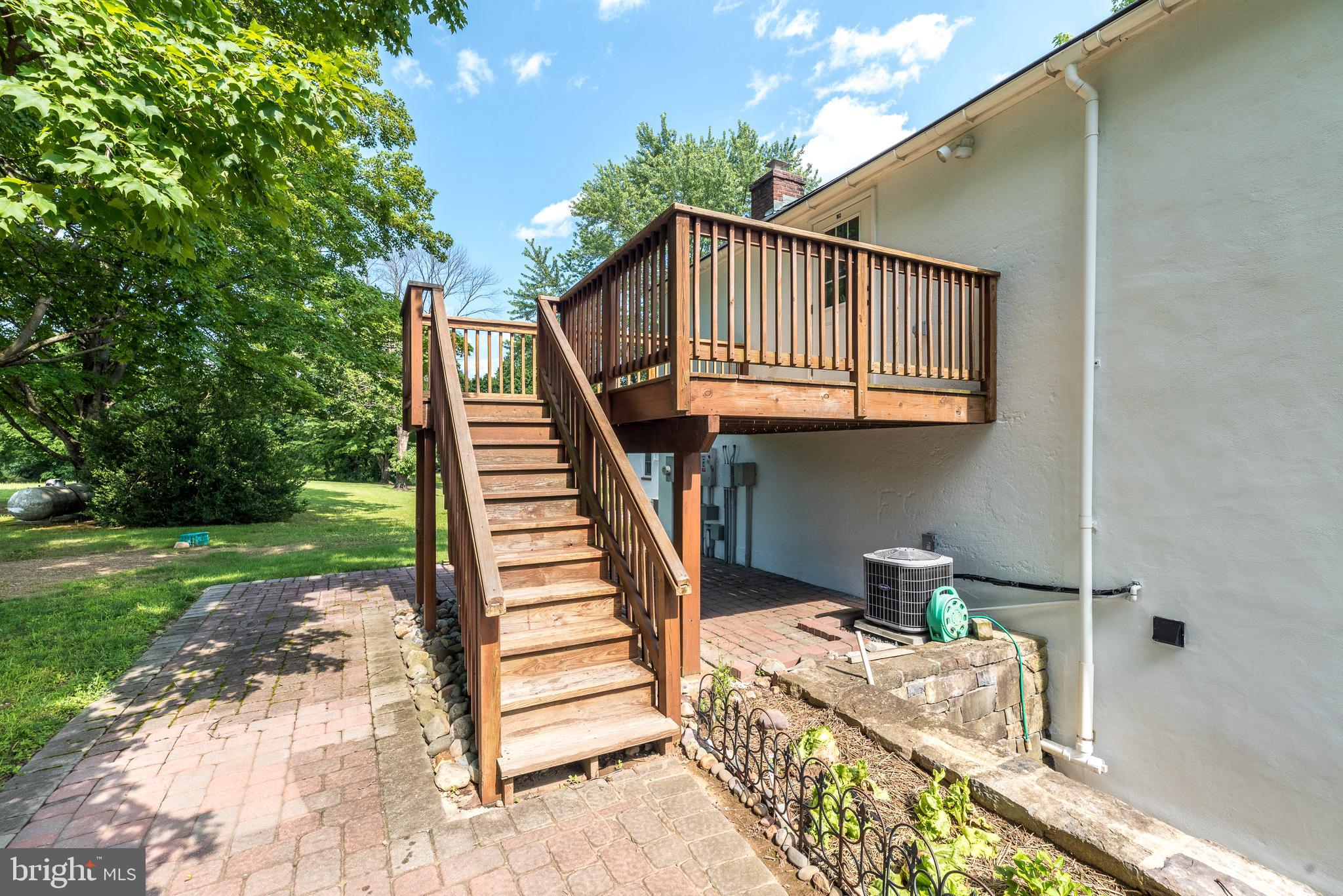 2478 River Road, Unit CARRIAGE New Hope, PA 18938 - Photo 19 of 23 a balcony view with a backyard space
