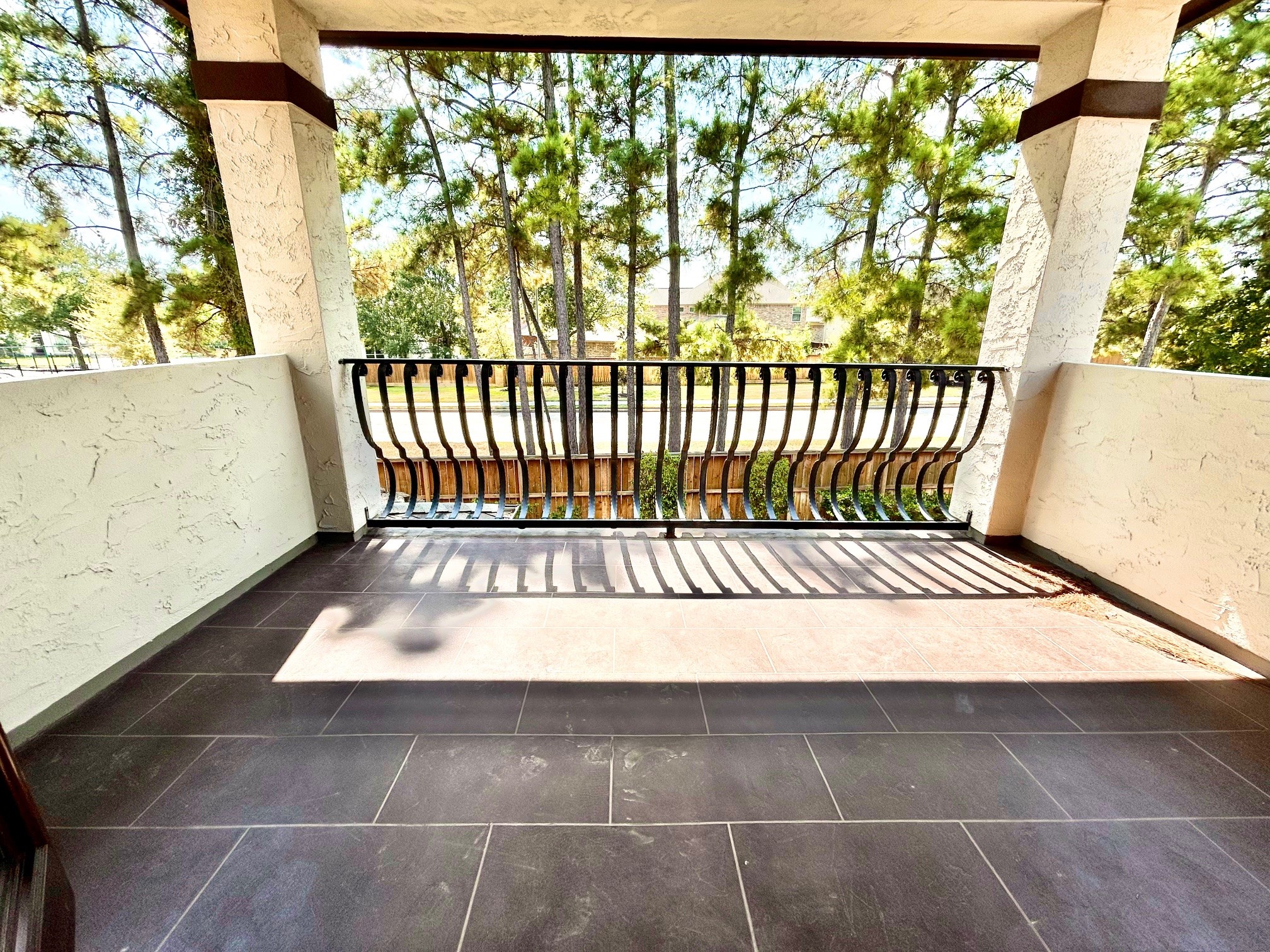 7511 Raes Creek Drive Spring, TX 77389 - Photo 37 of 41 a view of wooden floor in a balcony