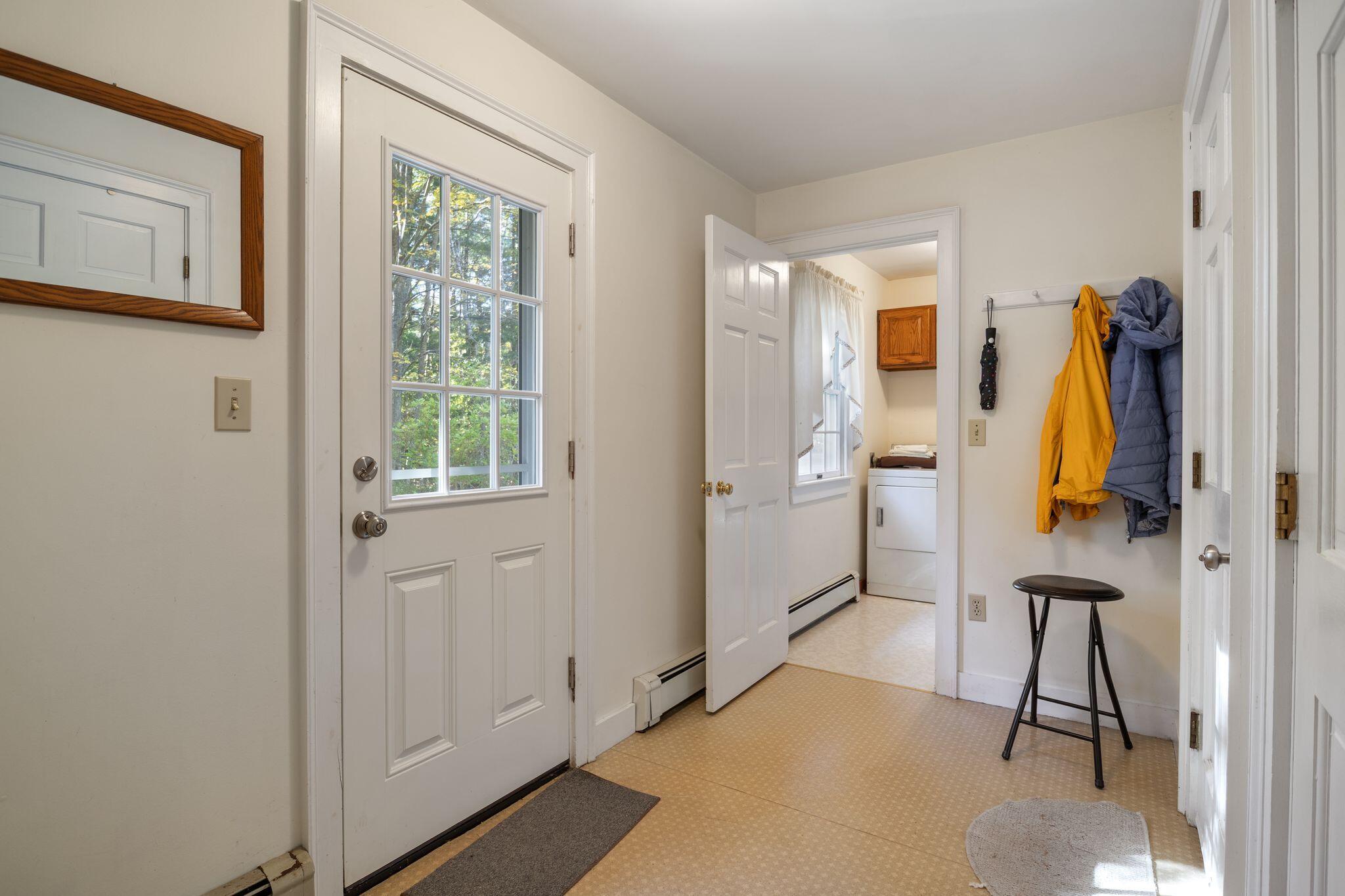 6 Passaic Road Cape Neddick, ME 03902 - Photo 20 of 35 Garage entry, deck access & laundry