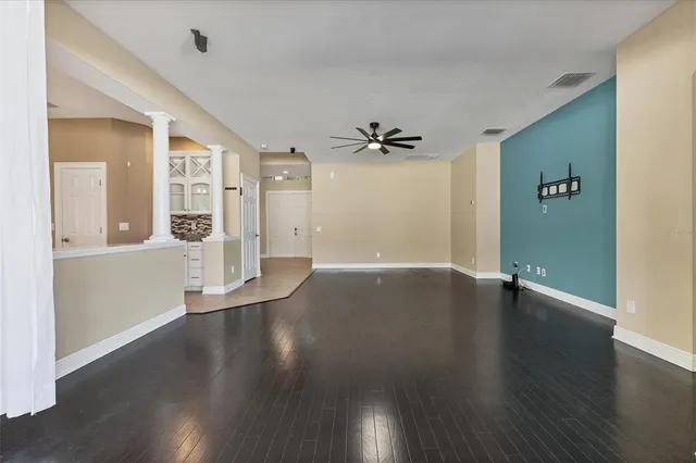 a kitchen with a sink stove and refrigerator