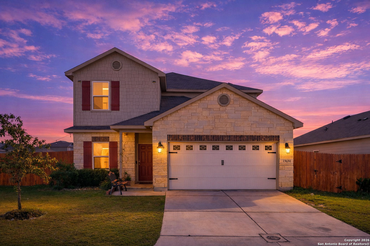 13030 Heathers Reef St. Hedwig, TX 78152 - Photo 51 of 51 a front view of a house with a yard