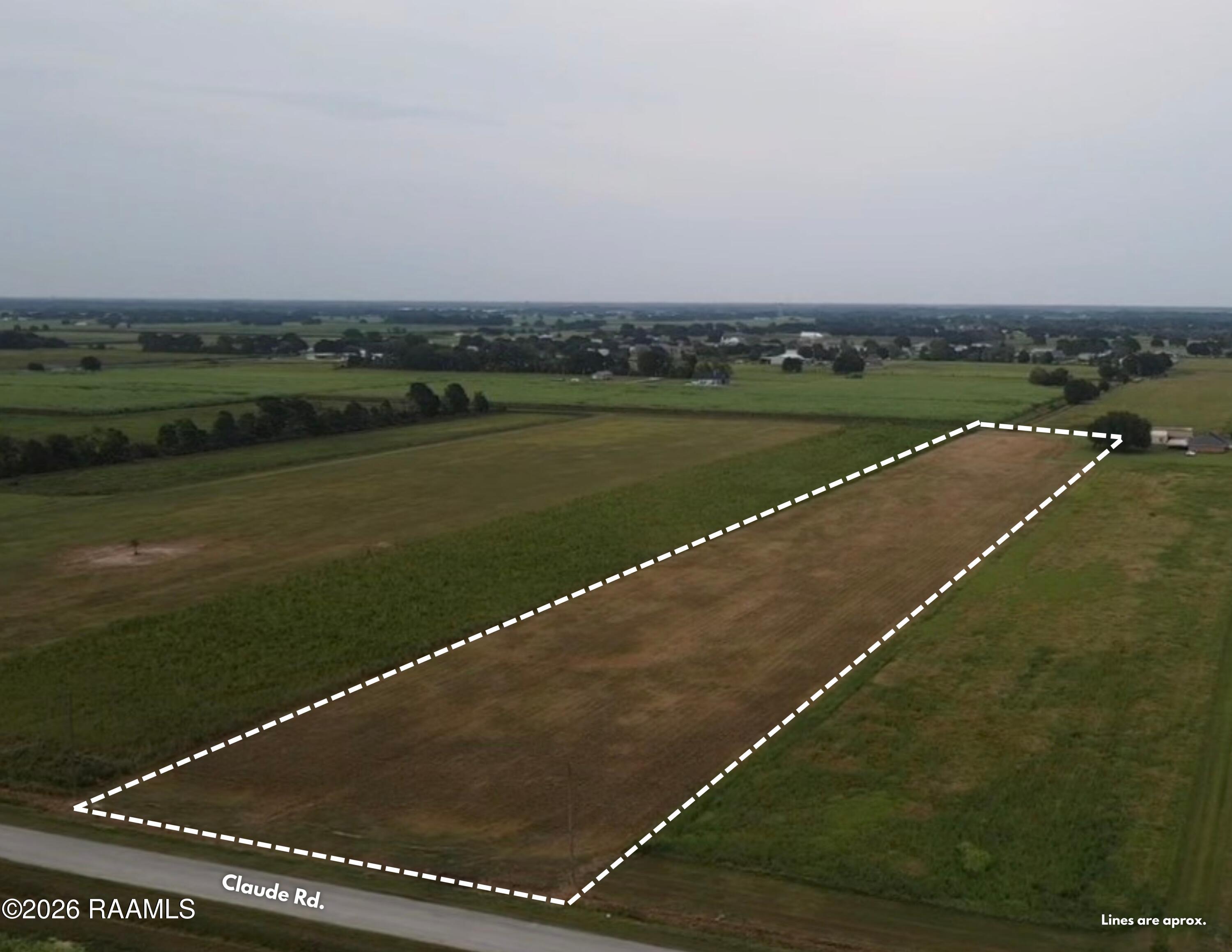 5351 Claude Road Maurice, LA 70555 - Photo 2 of 4 Maurice Land for Sale - Side