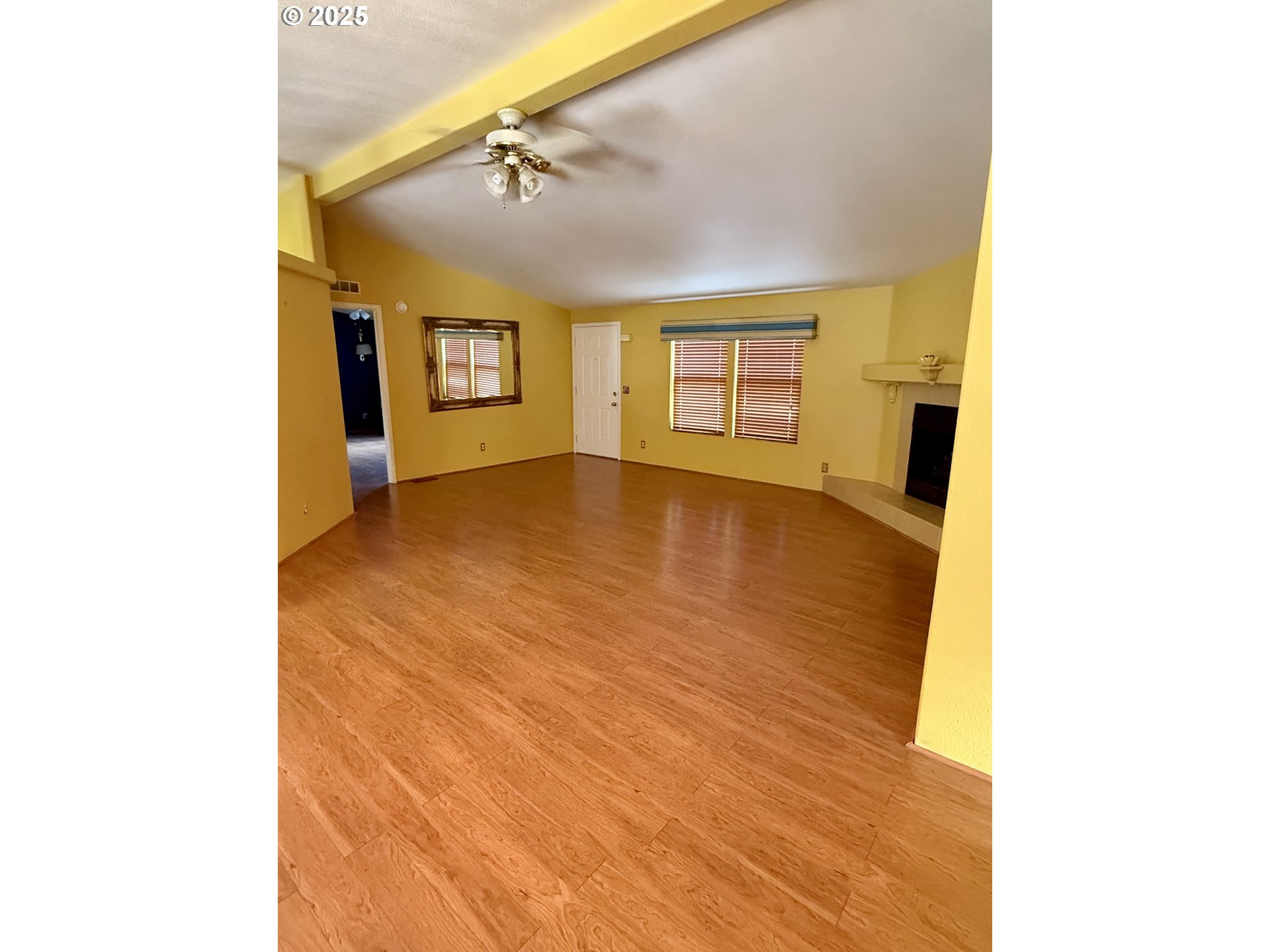 Undisclosed Address Canyonville, OR 97417 - Photo 5 of 24 a view of a livingroom with wooden floor and a window