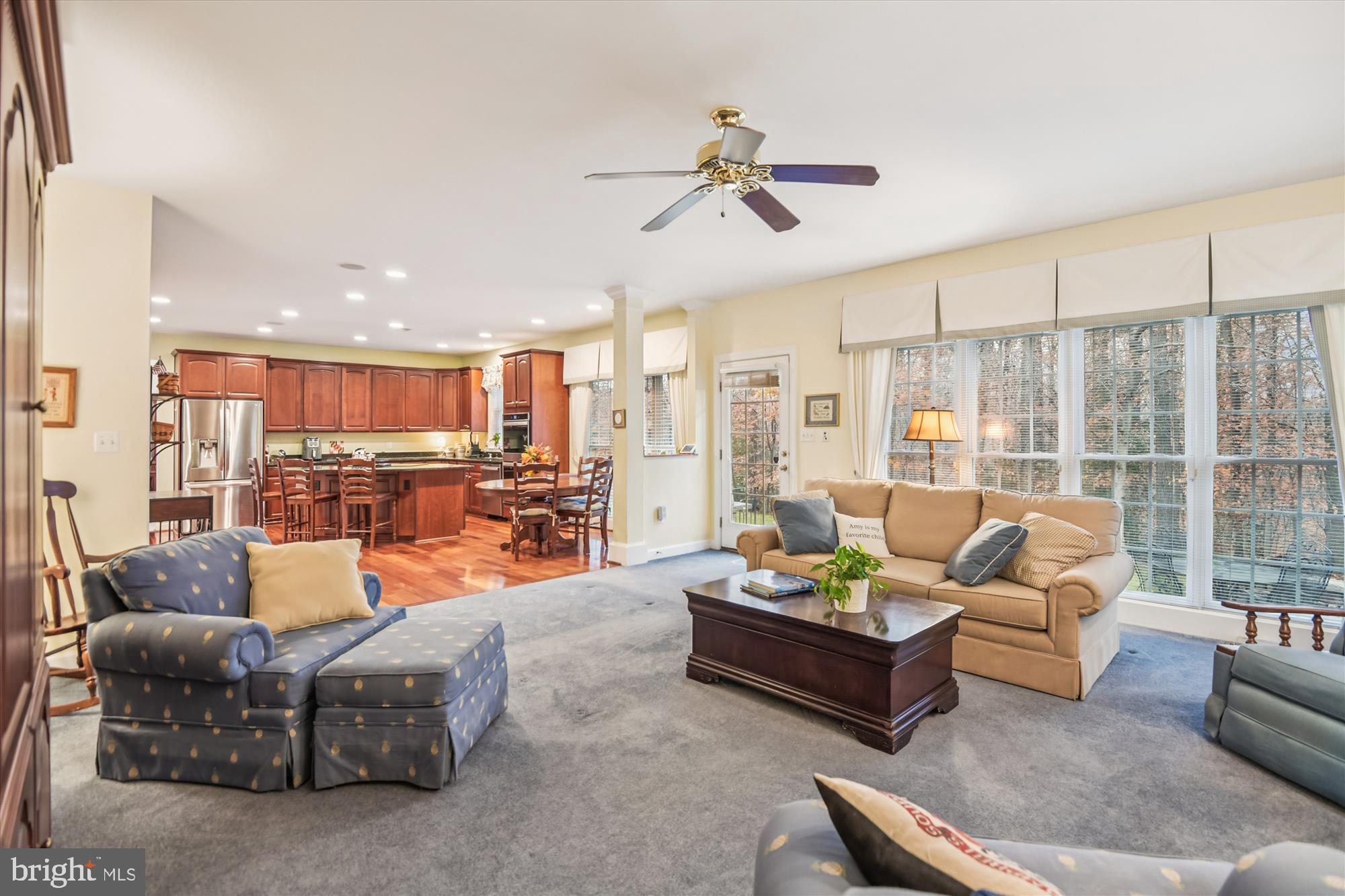 1584 Star Stella Drive Odenton, MD 21113 - Photo 13 of 45 a living room with furniture and a large window