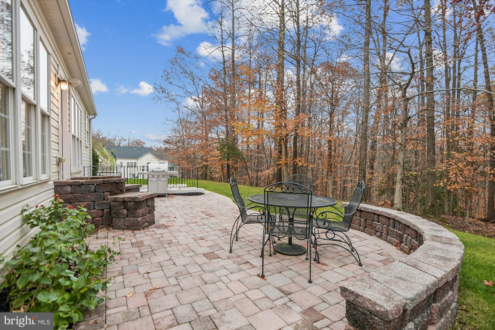 1584 Star Stella Drive Odenton, MD 21113 - Photo 20 of 45 a view of a patio with table and chairs and potted plants