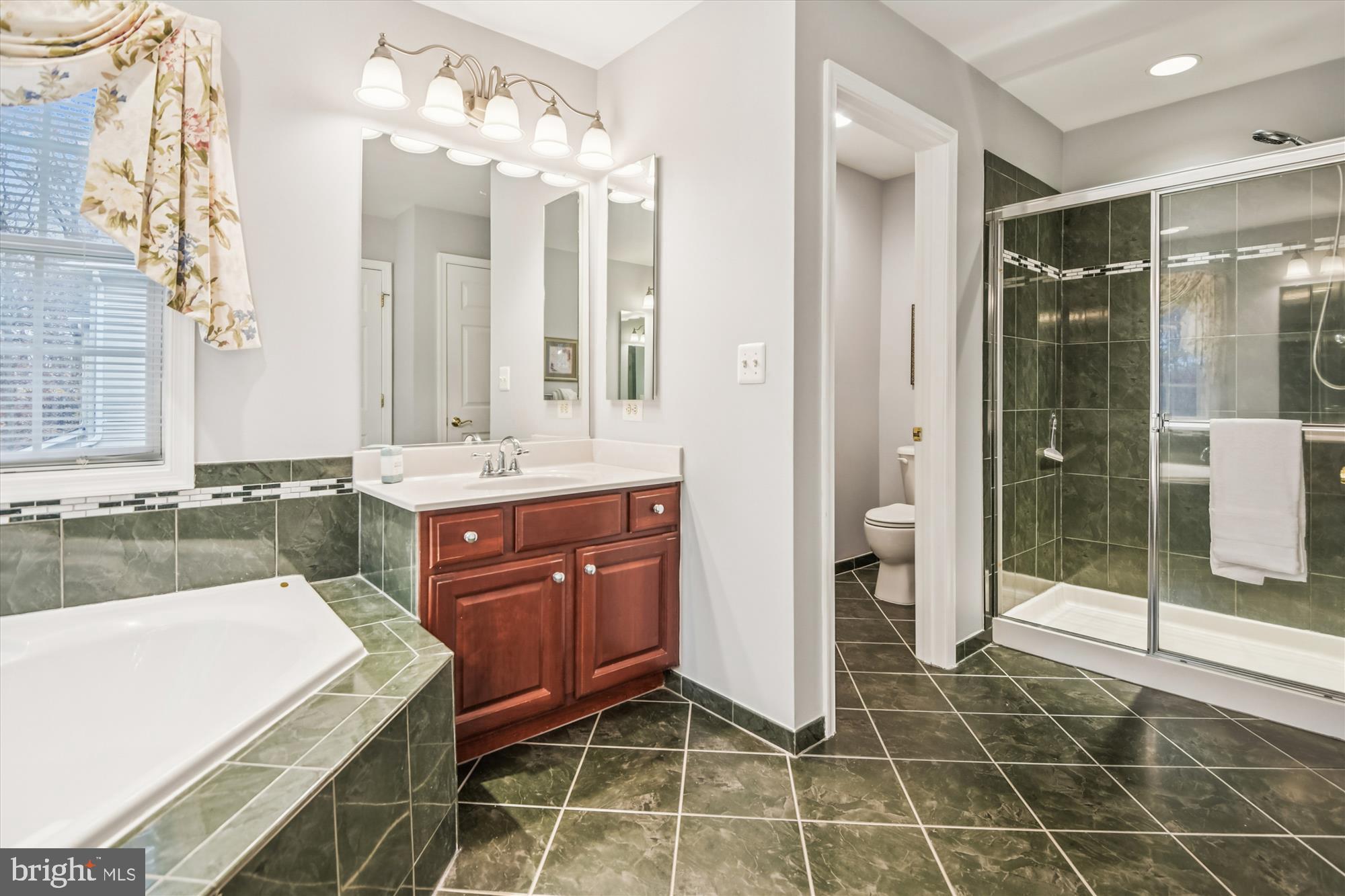1584 Star Stella Drive Odenton, MD 21113 - Photo 27 of 45 a bathroom with a sink a vanity and a mirror