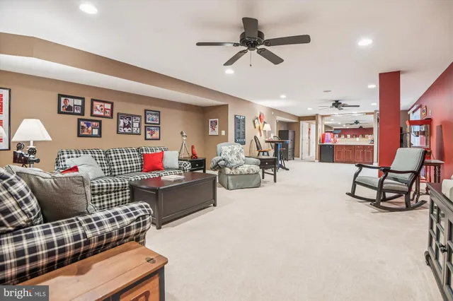 a bedroom with a bed and a lamp on table