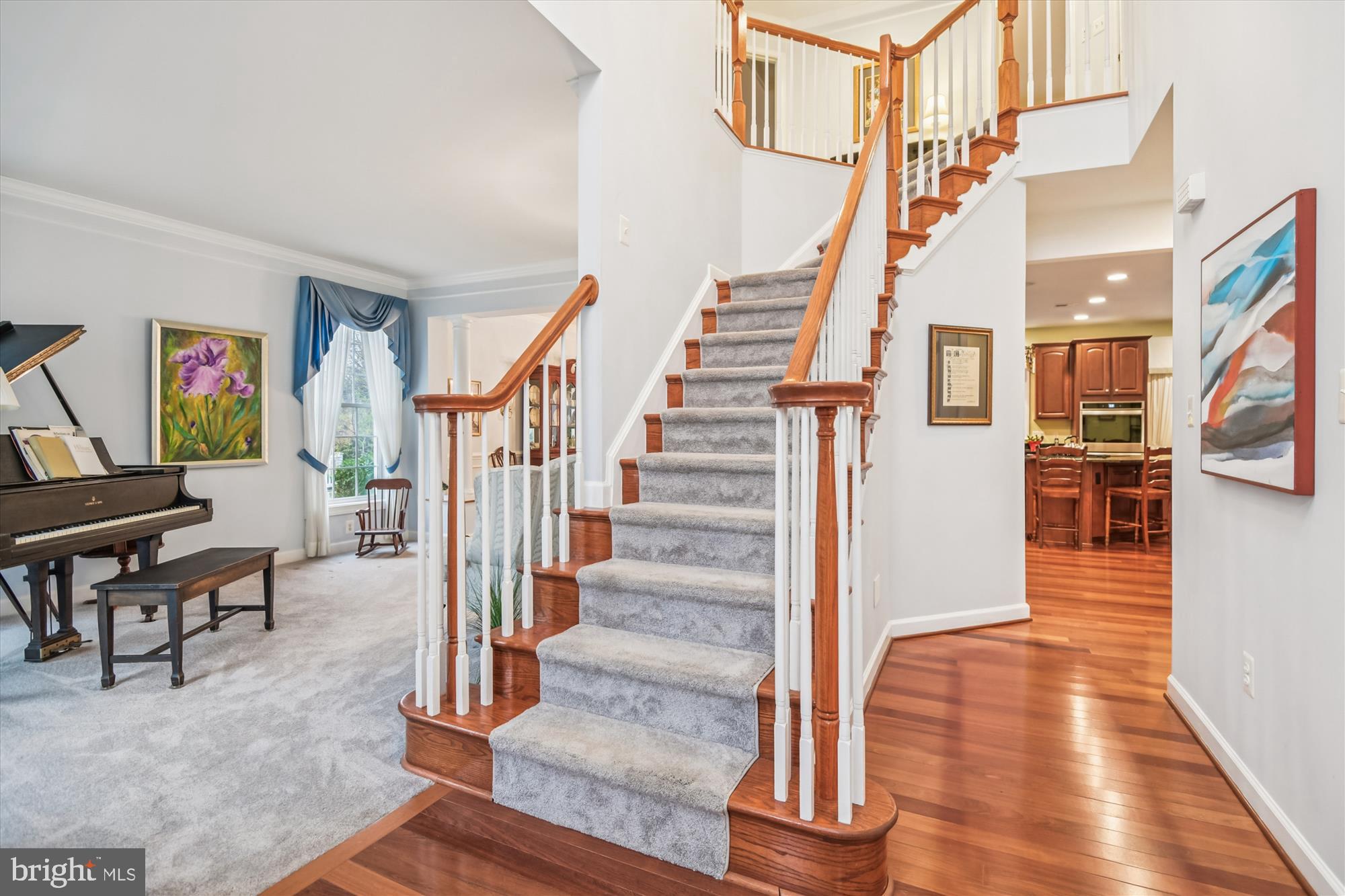 1584 Star Stella Drive Odenton, MD 21113 - Photo 5 of 45 a view of entryway and hall with wooden floor