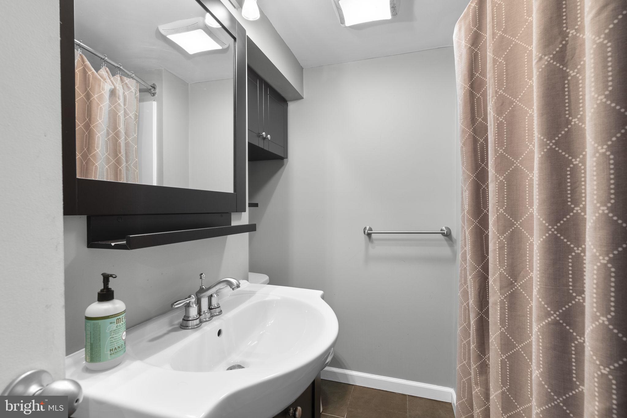 8204 Pleasant Plains Road Towson, MD 21286 - Photo 26 of 40 a bathroom with a sink and a mirror