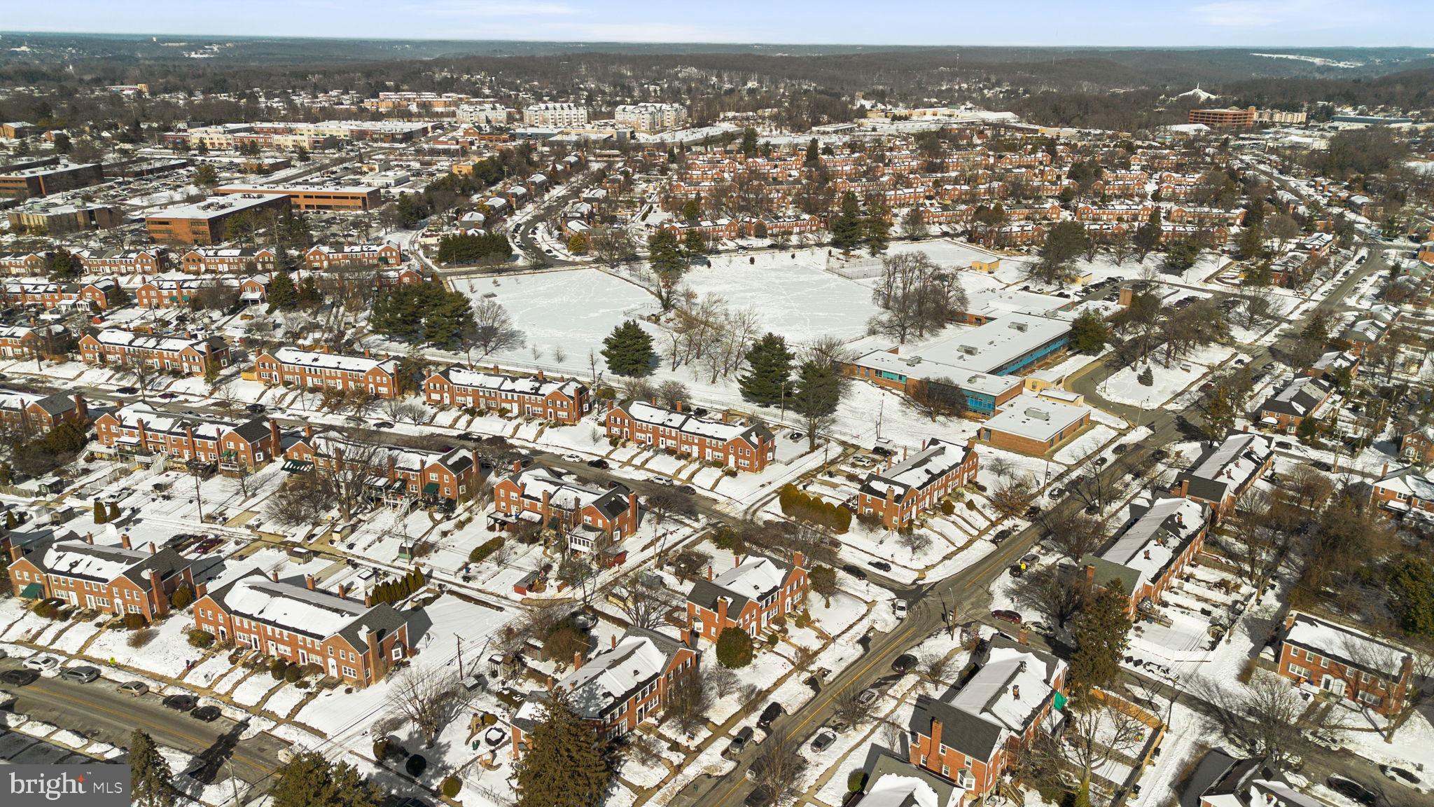 8204 Pleasant Plains Road Towson, MD 21286 - Photo 31 of 40 an aerial view of residential building with parking space