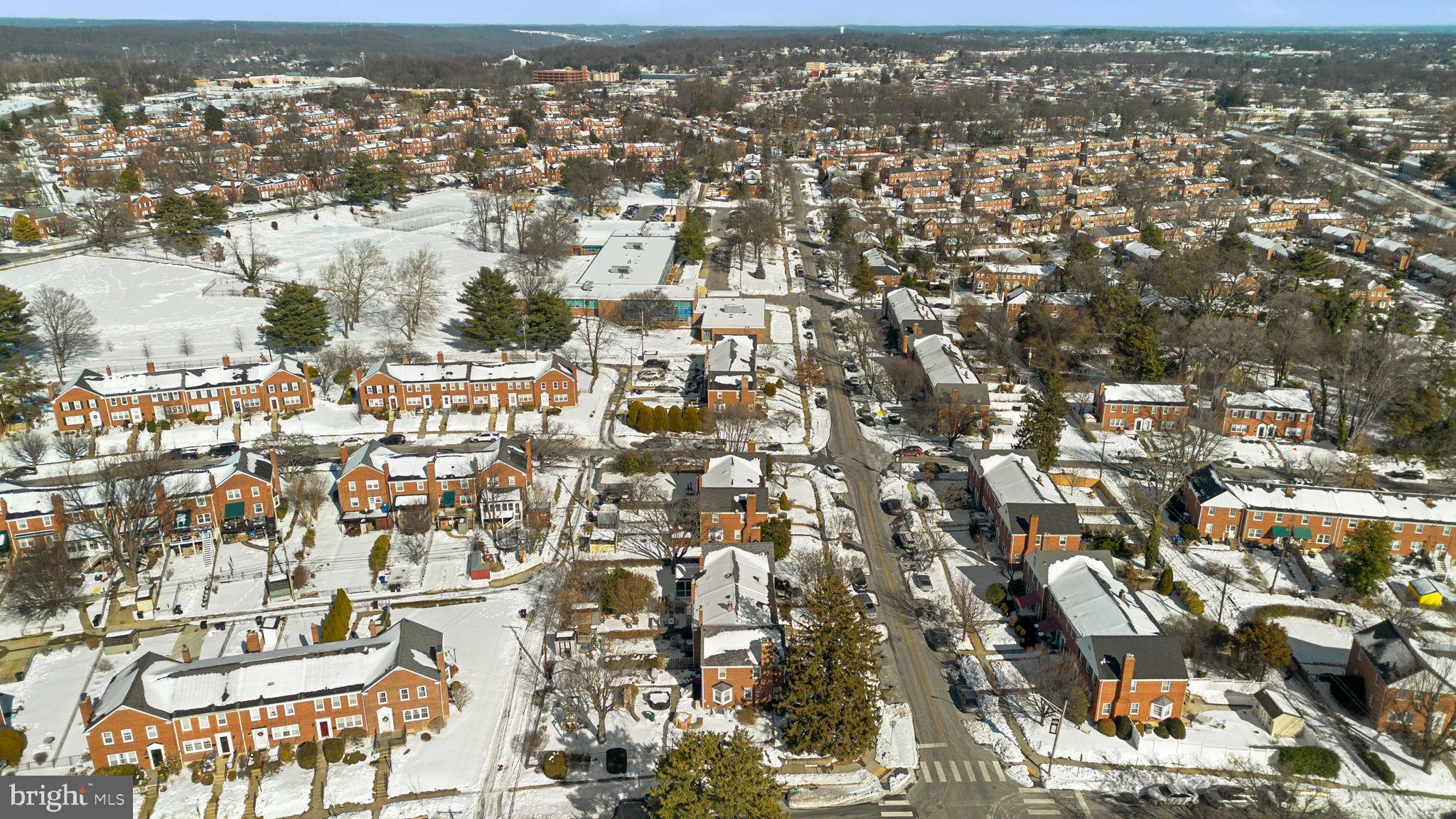 8204 Pleasant Plains Road Towson, MD 21286 - Photo 35 of 40 an aerial view of residential building with parking space
