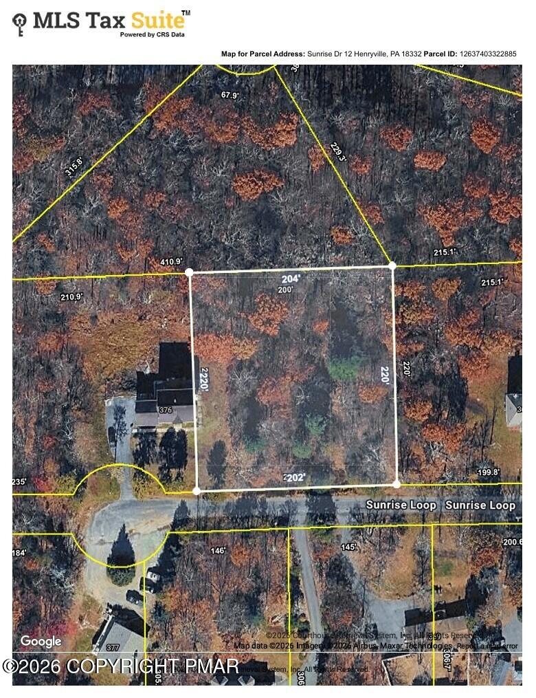Lot 12 Sunrise Loop Scotrun, PA 18355 - Photo 1 of 7 Sunrise CRS Map