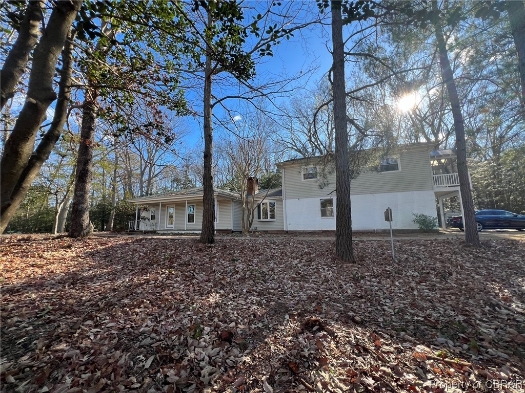 427 Smith Point Road Reedville, VA 22539 - Photo 2 of 27 View of back of property