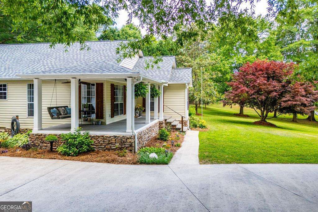 2 Pine Hill Drive Ranburne, AL 36273 - Photo 85 of 91 front view of a house with a yard