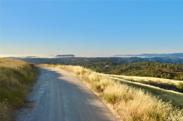 a view of an ocean and beach