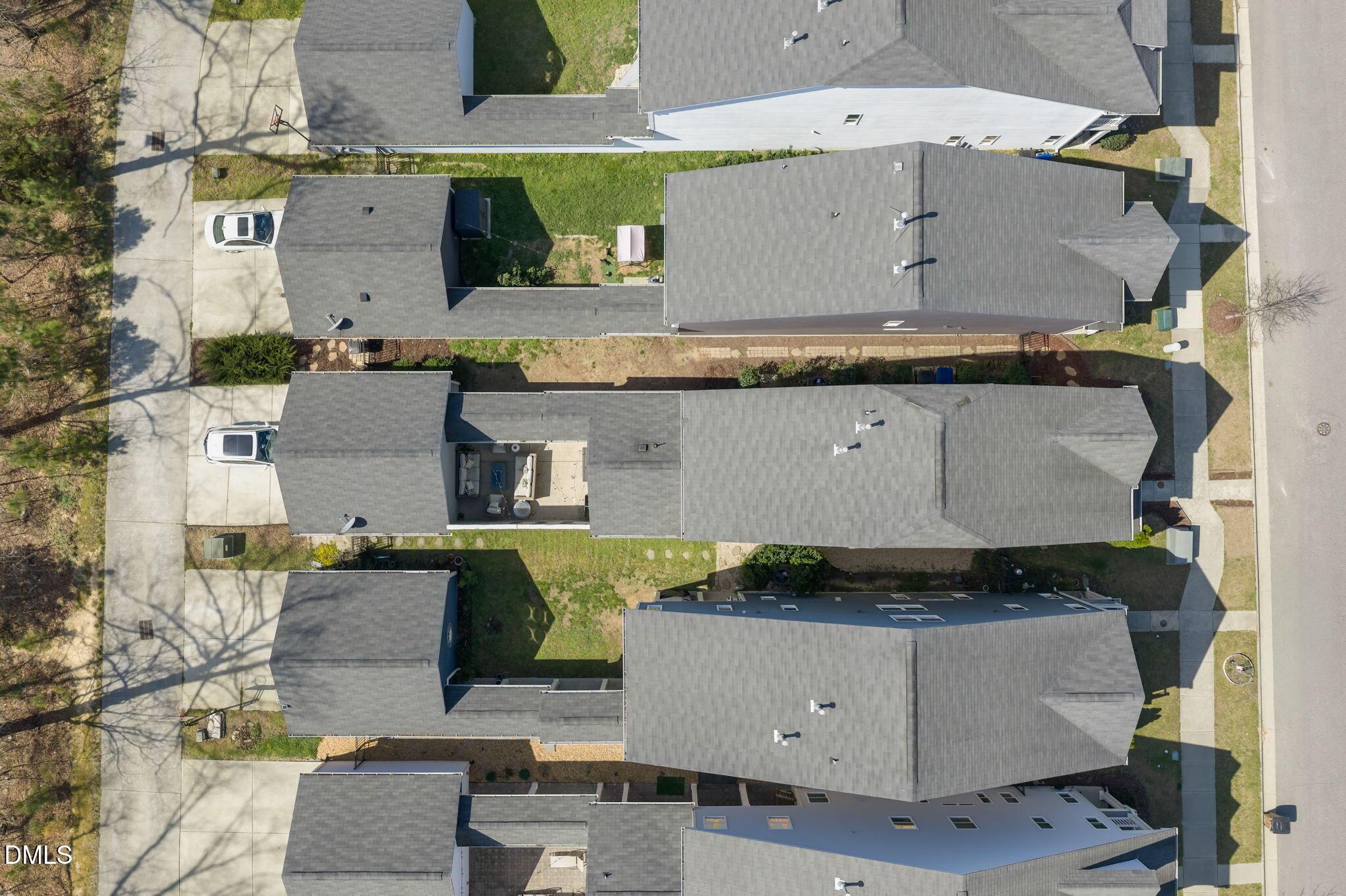1716 Main Divide Drive Wake Forest, NC 27587 - Photo 42 of 45 an aerial view of residential houses with outdoor space