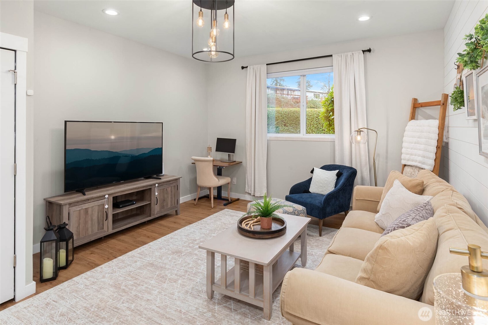 4726 South Victor Street Seattle, WA 98178 - Photo 16 of 30 a living room with furniture and a flat screen tv