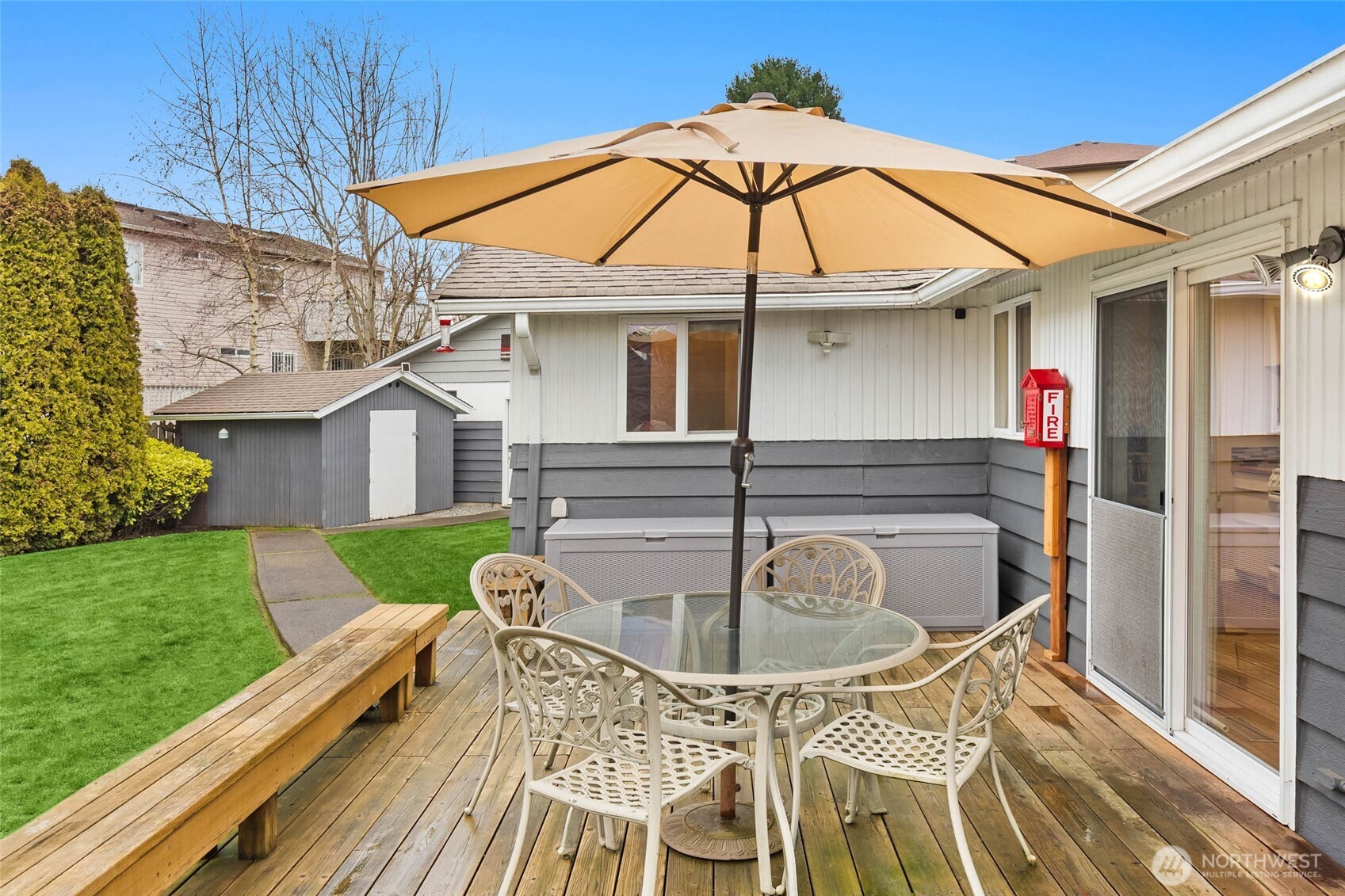 4726 South Victor Street Seattle, WA 98178 - Photo 22 of 30 a house view with a seating space
