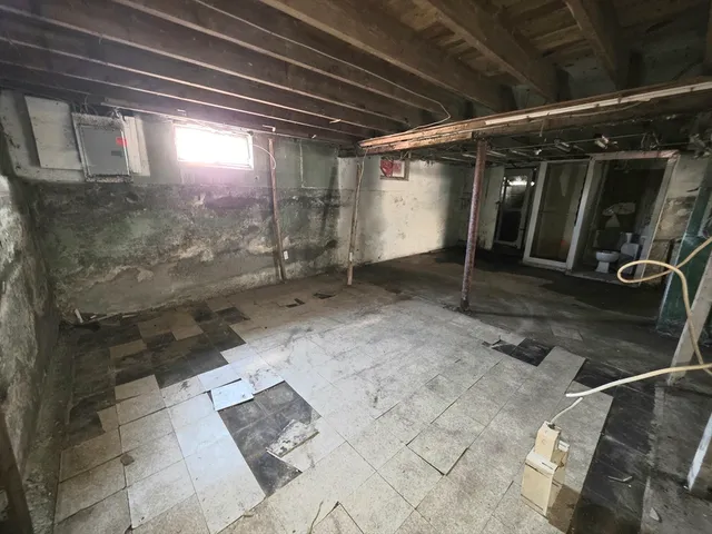 a view of parking garage