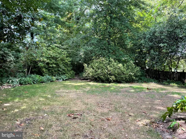 a view of outdoor space with deck and yard