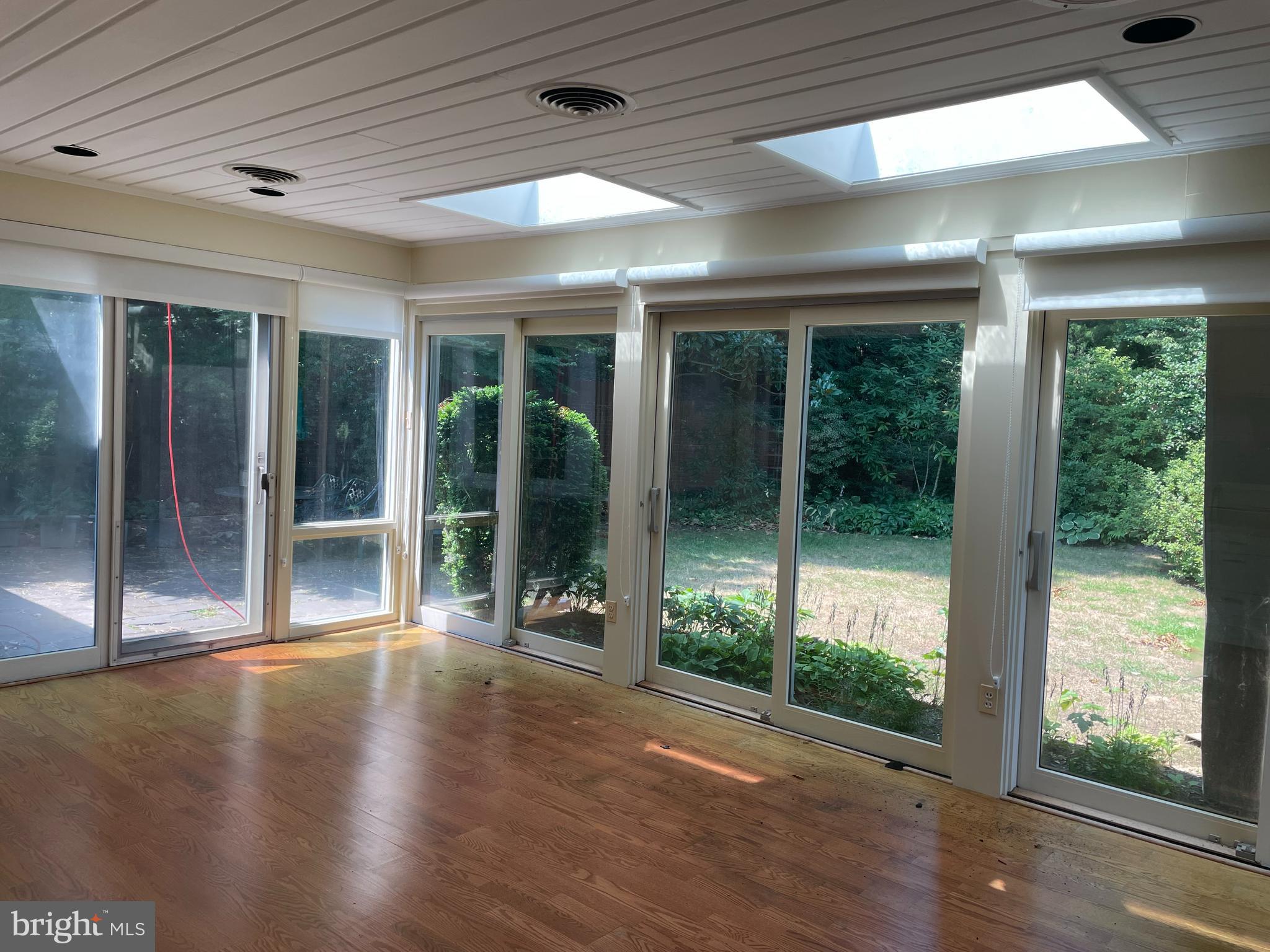 2266 48th Street Northwest Washington, DC 20007 - Photo 3 of 28 a view of a room with porch and wooden floor