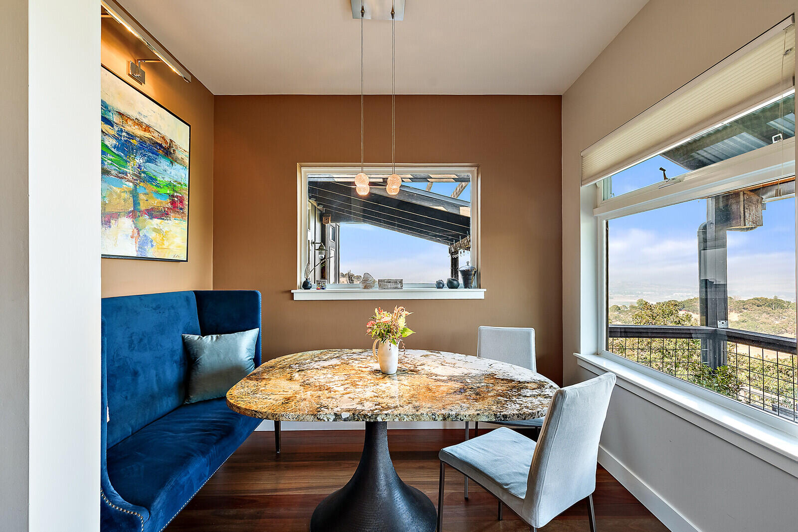 4367 Pioneer Road Medford, OR 97501 - Photo 42 of 96 Eating nook with gorgeous easterly views