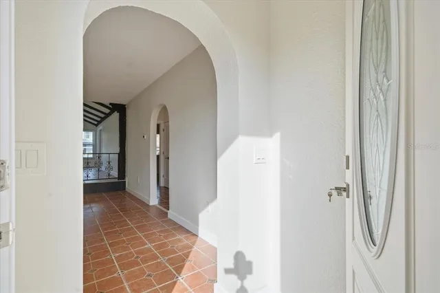 a view of a bathroom with a shower