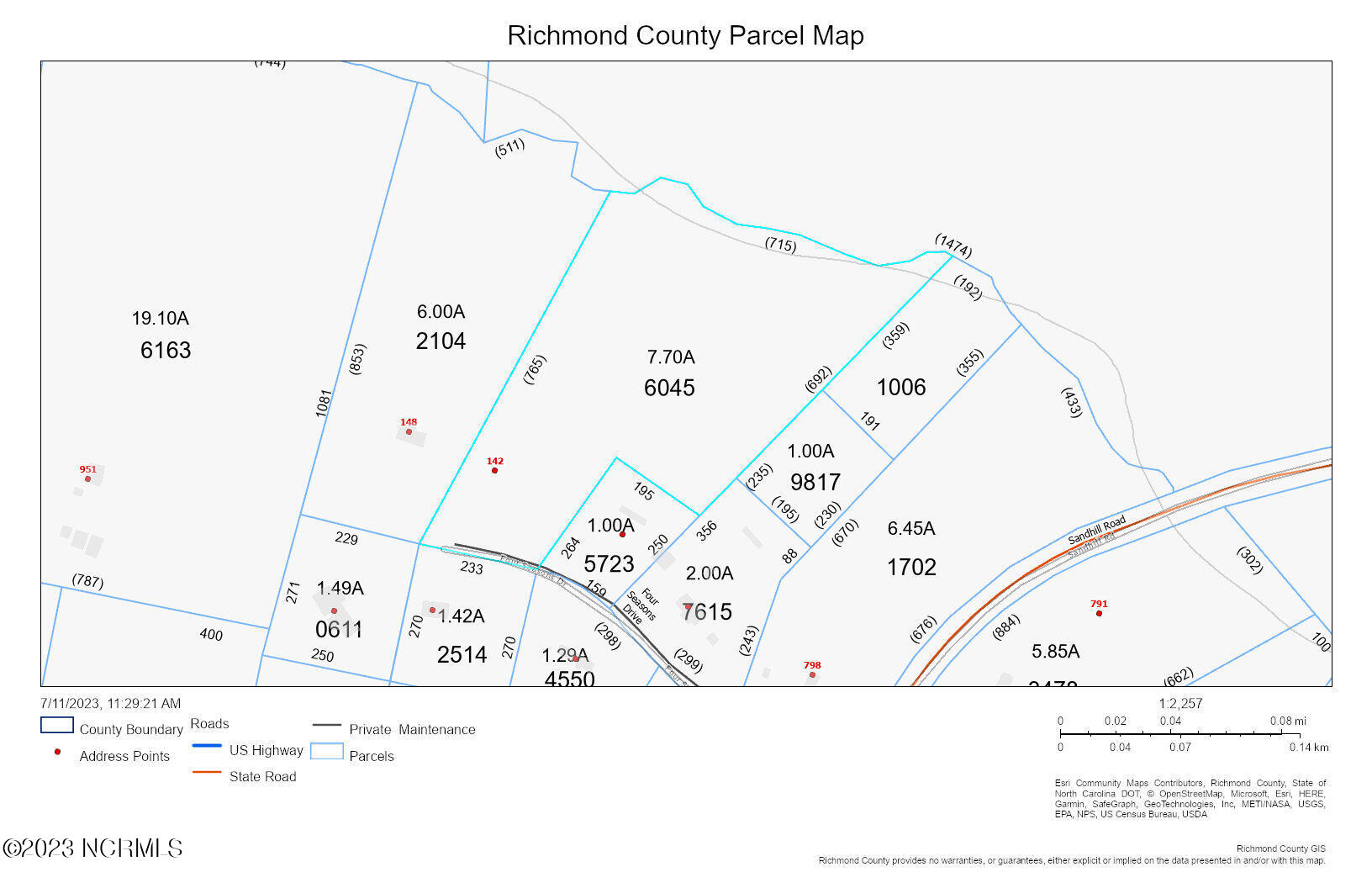 142 4 Seasons Drive Rockingham, NC 28379 - Photo 1 of 1 GIS
