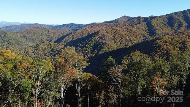 a view of a house with a mountain in the background