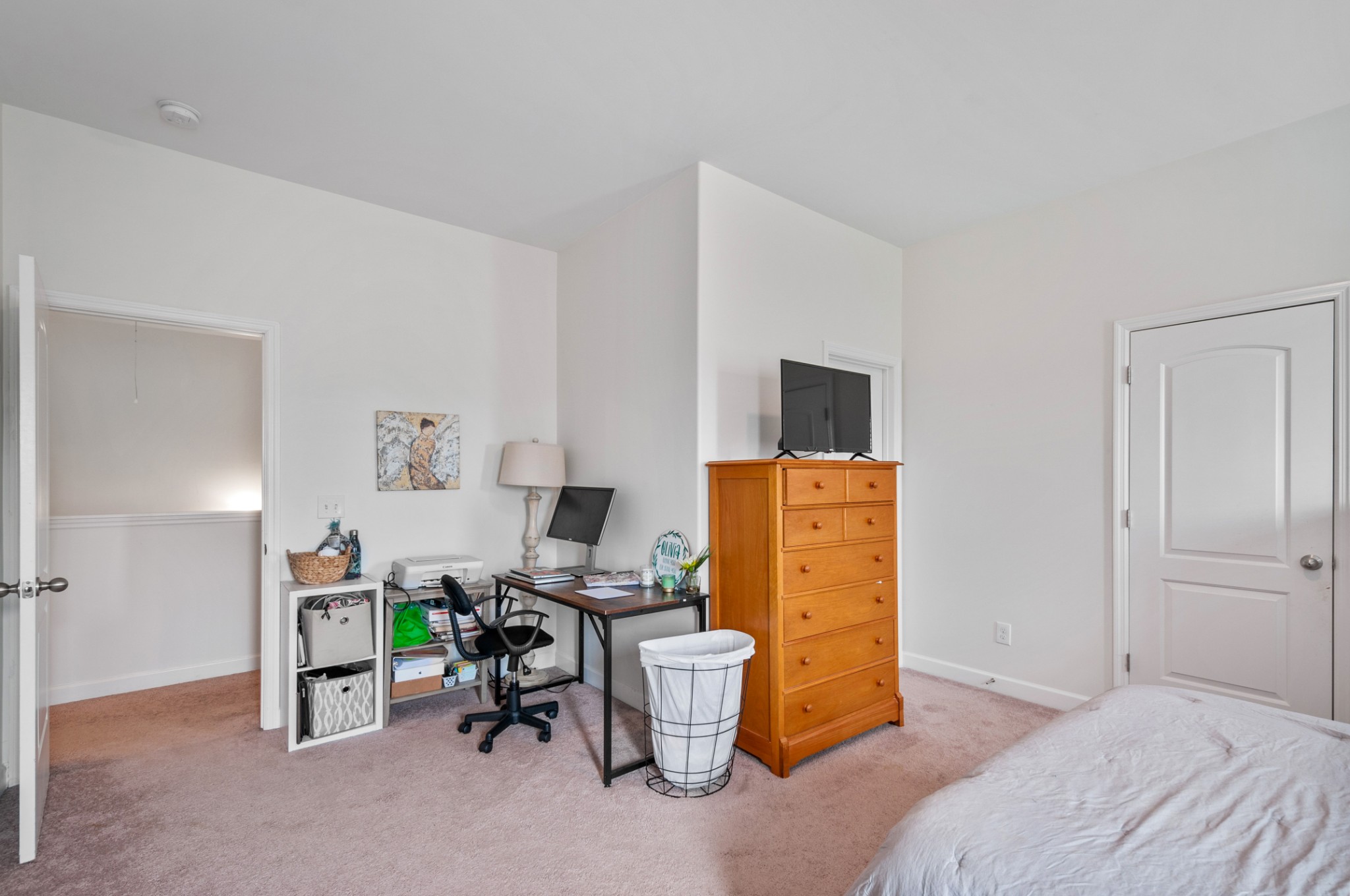3056 Everleigh Place Spring Hill, TN 37174 - Photo 33 of 43 a bedroom with a workspace