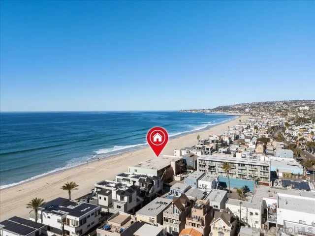 a view of city and ocean