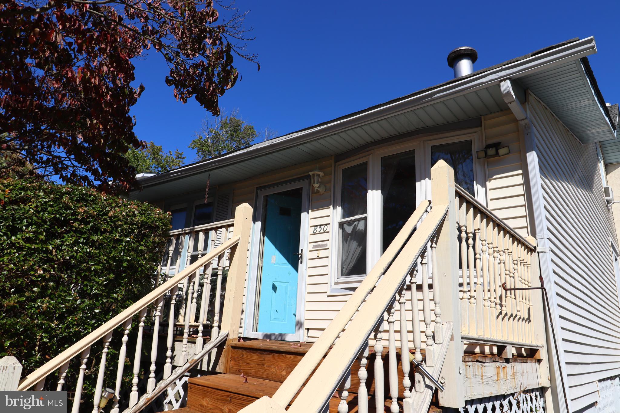 850 Orchard Avenue Runnemede, NJ 08078 - Photo 3 of 26 a view of balcony with wooden floor and stairs