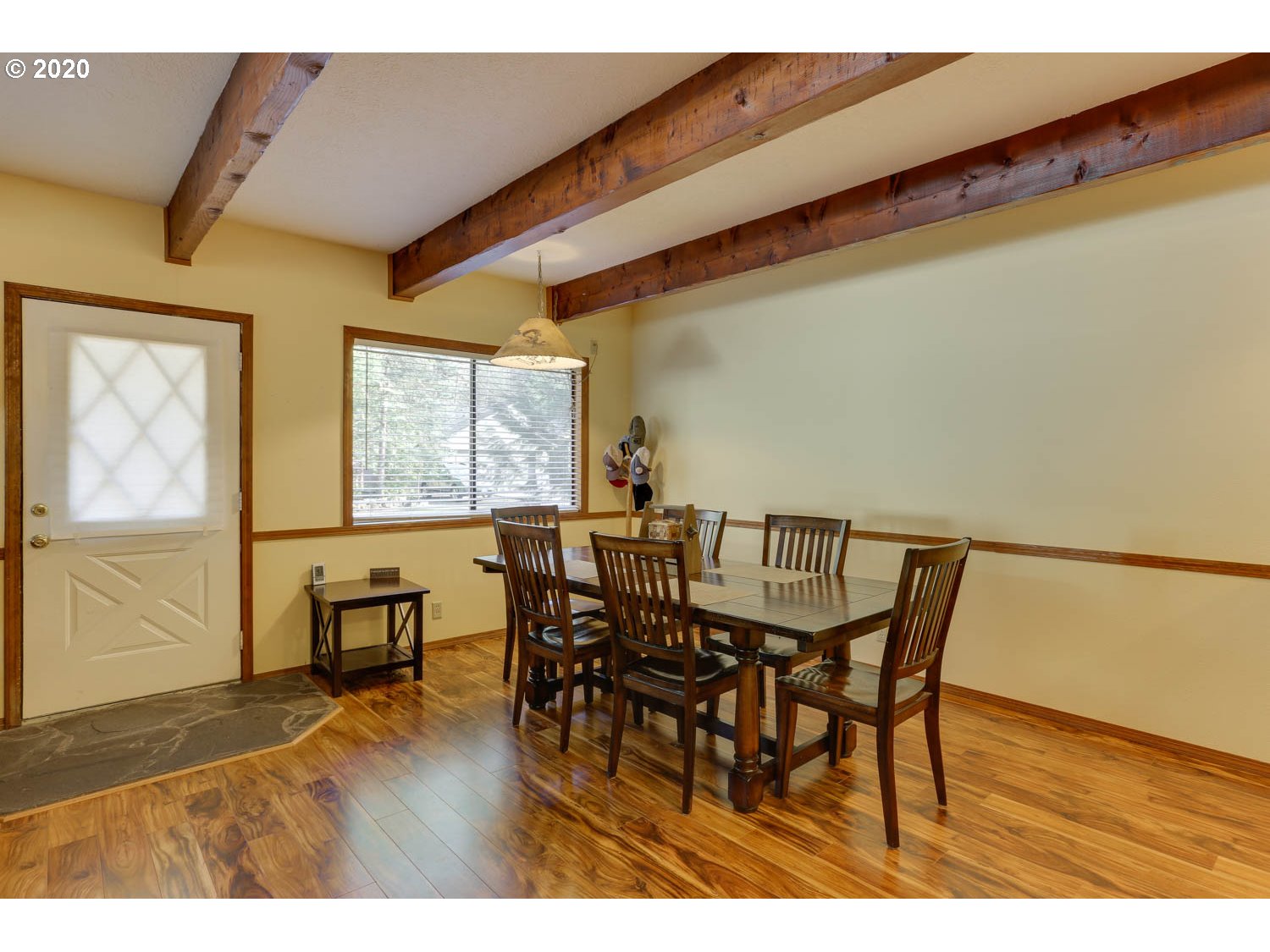 65436 East Timberline Drive Rhododendron, OR 97049 - Photo 8 of 32 a view of a dining room with furniture and wooden floor