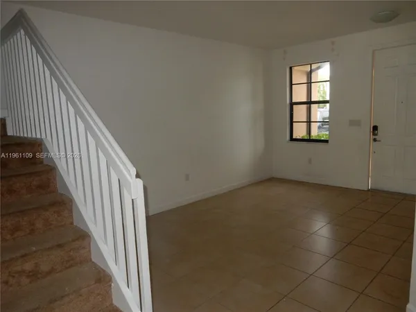 a view of empty room