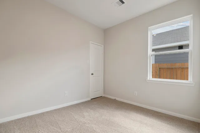 a view of empty room