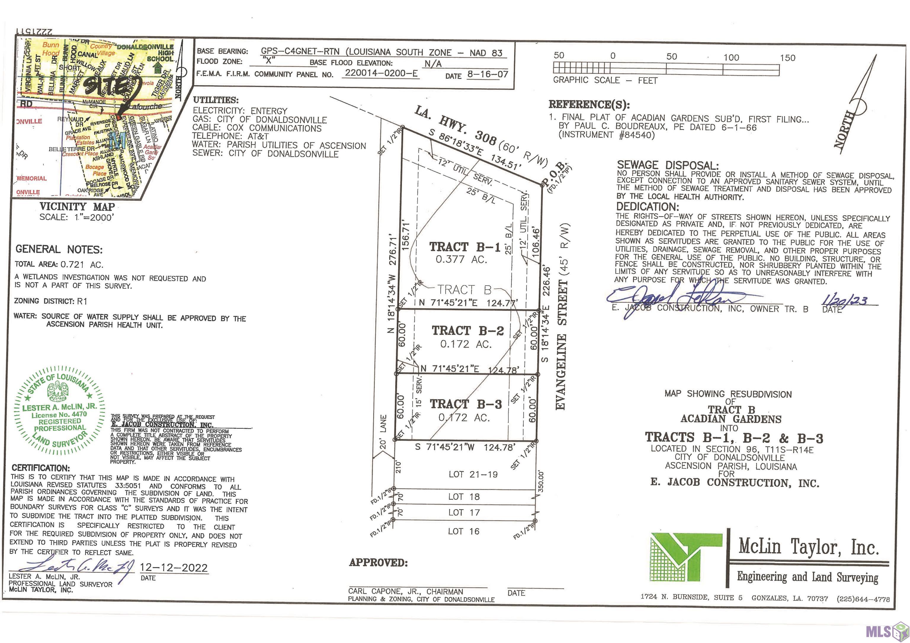 Tract B-2 Evangeline Drive Donaldsonville, LA 70346 - Photo 1 of 1