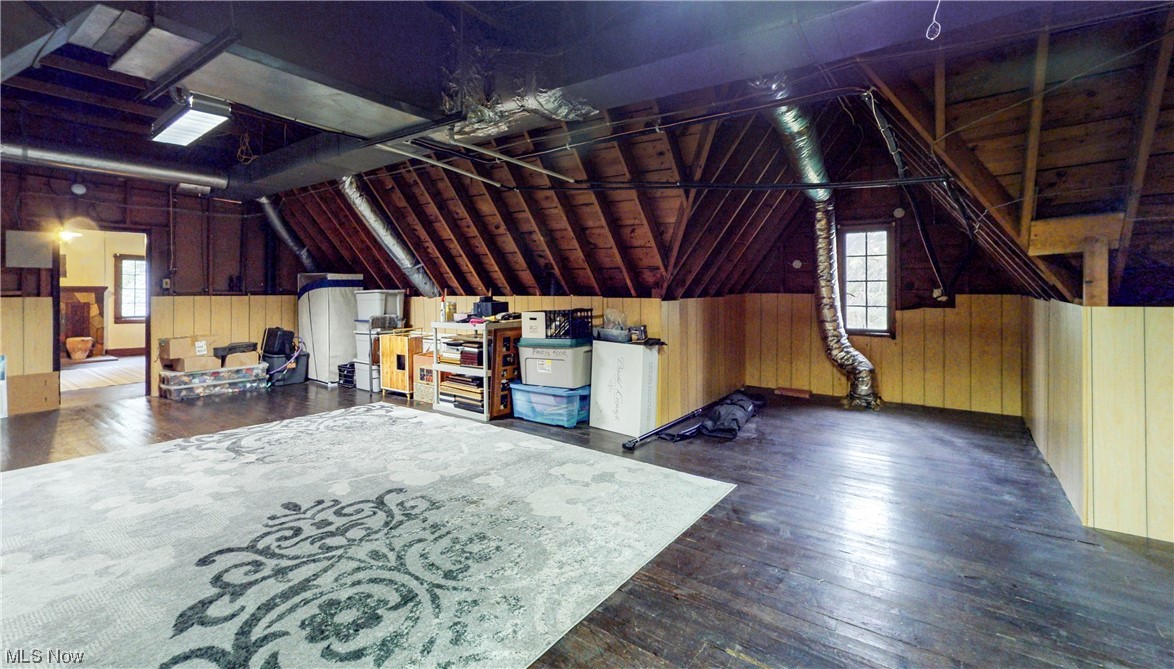 785 Merriman Road Akron, OH 44303 - Photo 26 of 34 Attic with hardwood floors