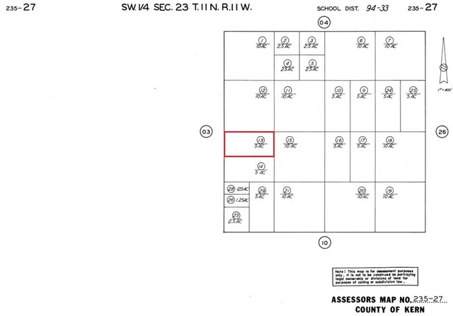 $25,000 | 0 Leticia Avenue, Mojave, CA 93501