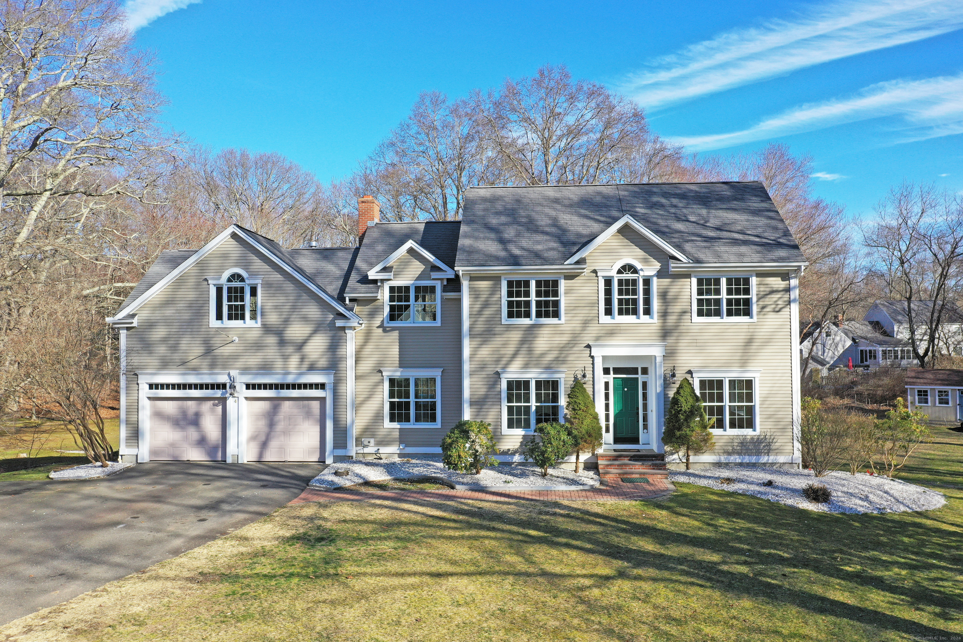 4 Willow Brook Farm Road Old Saybrook, CT 06475 - Photo 1 of 1 a house view with a garden space