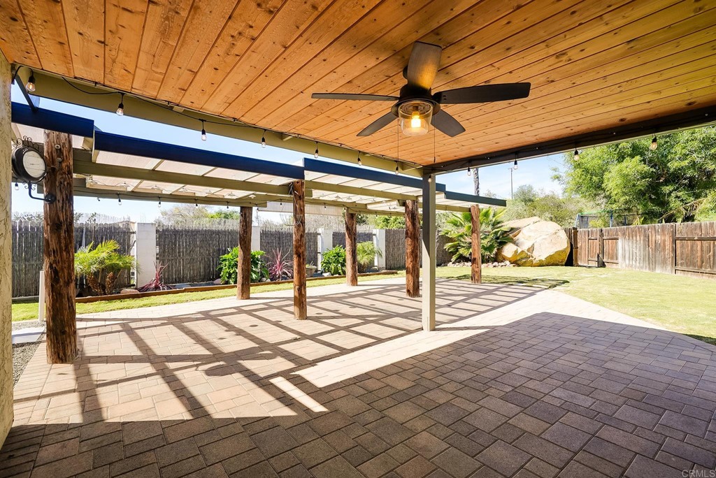 225 Hypoint Place Escondido, CA 92027 - Photo 5 of 63 a view of a porch with a backyard