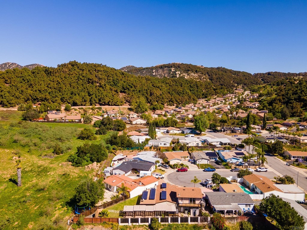 225 Hypoint Place Escondido, CA 92027 - Photo 58 of 63 an aerial view of residential houses and city view