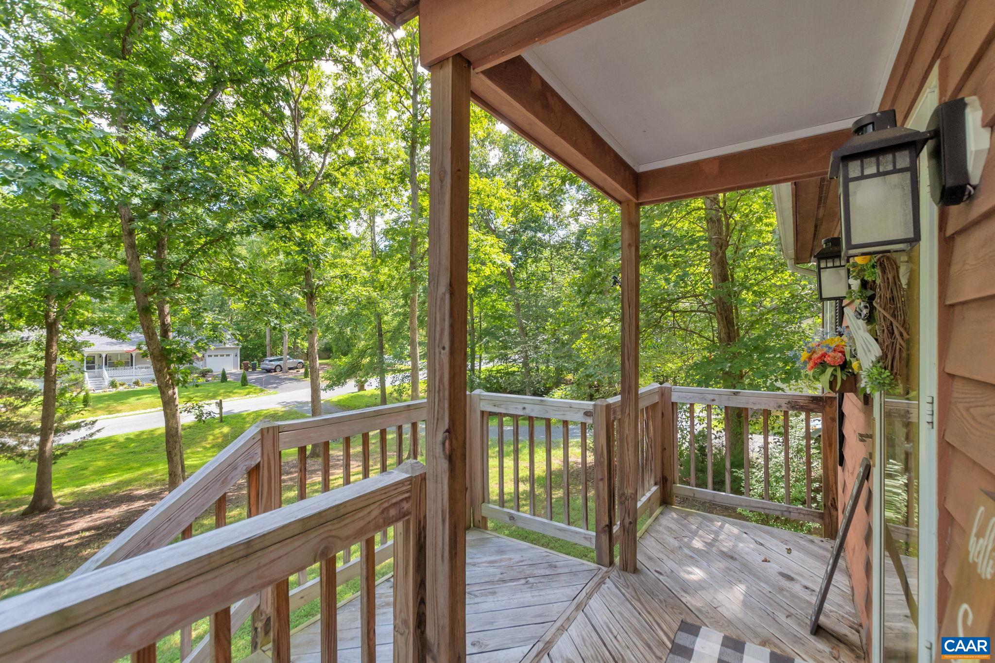 92 Riverside Drive Palmyra, VA 22963 - Photo 43 of 48 a view of a deck with wooden floor and outdoor space
