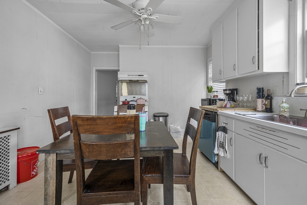 89 Central Street Somerville, MA 02143 - Photo 14 of 33 a view of a dining room with furniture and wooden floor