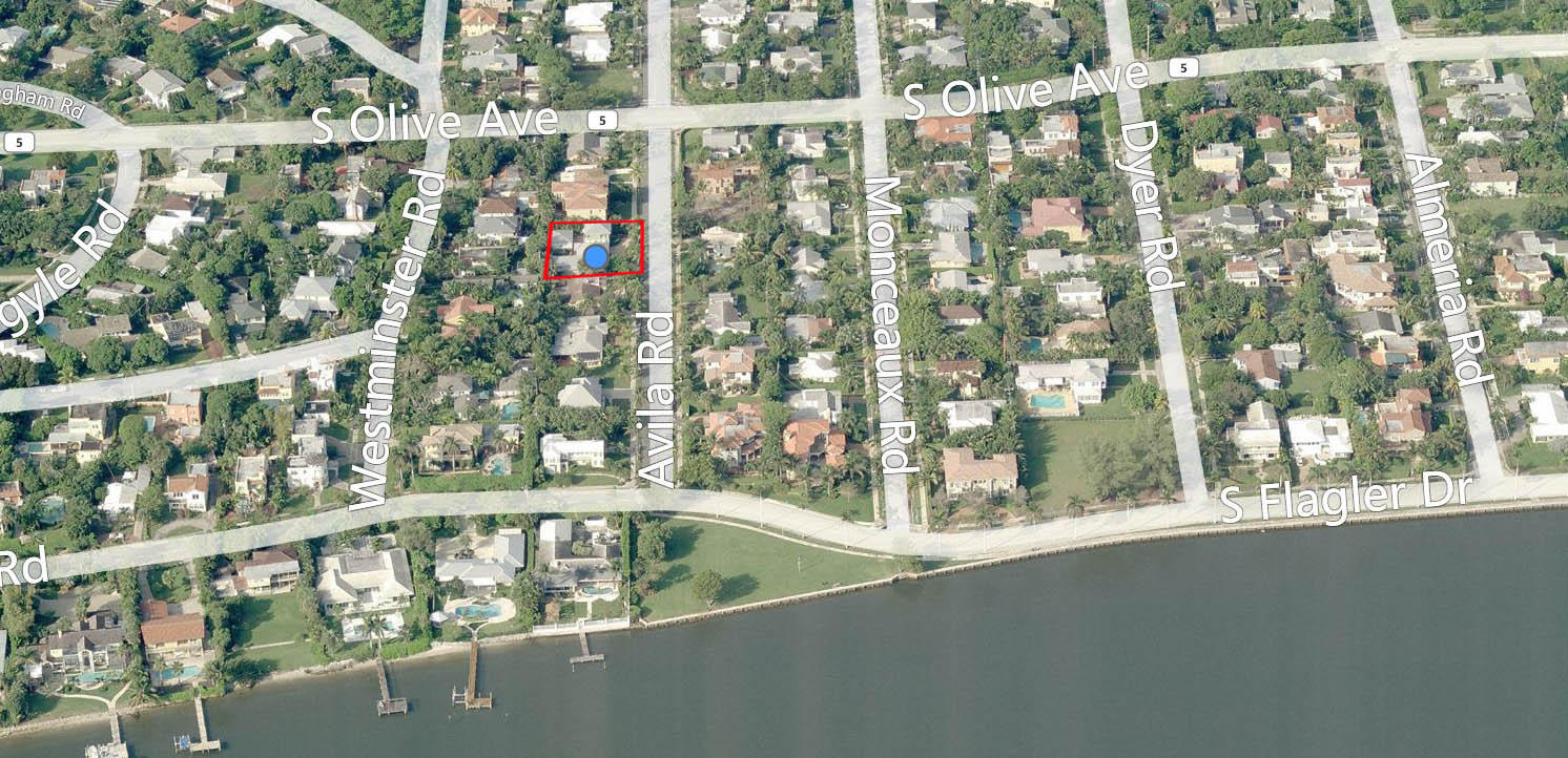 218 Avila Road West Palm Beach, FL 33405 - Photo 27 of 28 Aerial