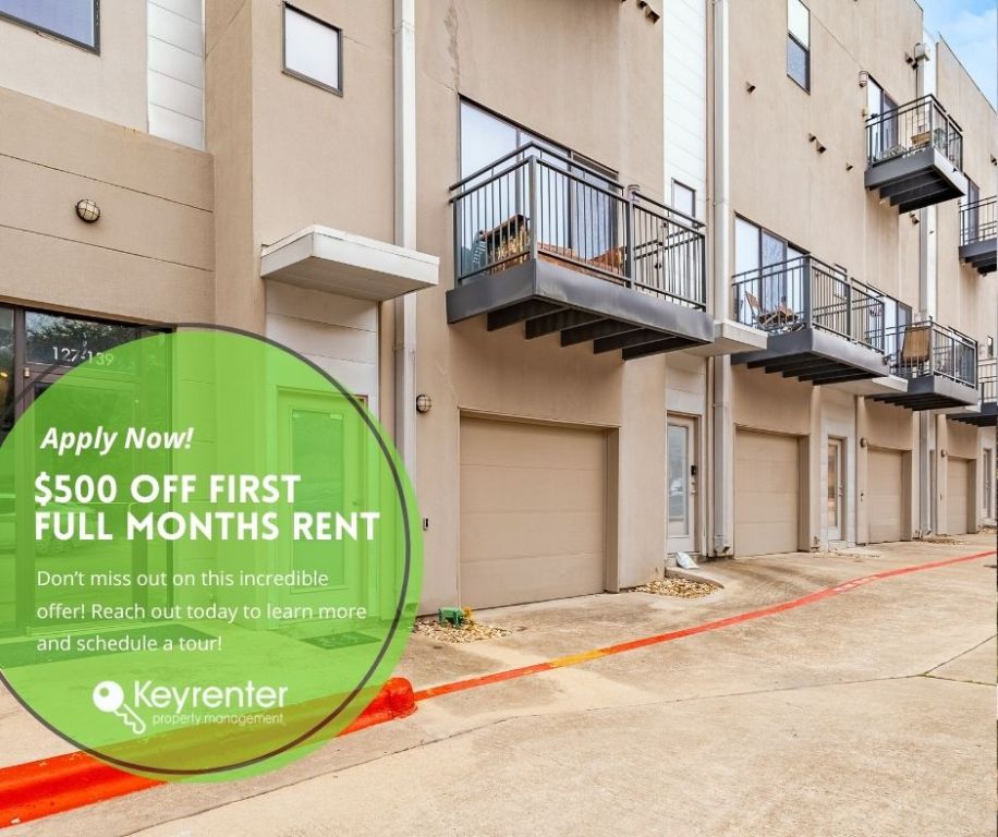 a view of a sign on a building