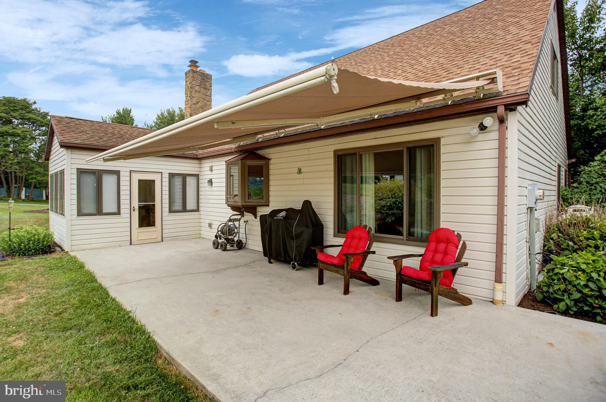 3560 Ritner Highway Newville, PA 17241 - Photo 69 of 81 Rear patio with awning