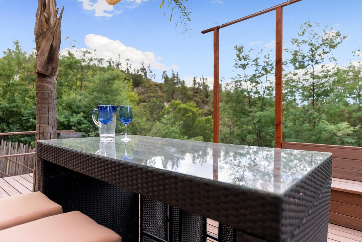 270 Estates Drive Ben Lomond, CA 95005 - Photo 12 of 61 a view of city from a balcony