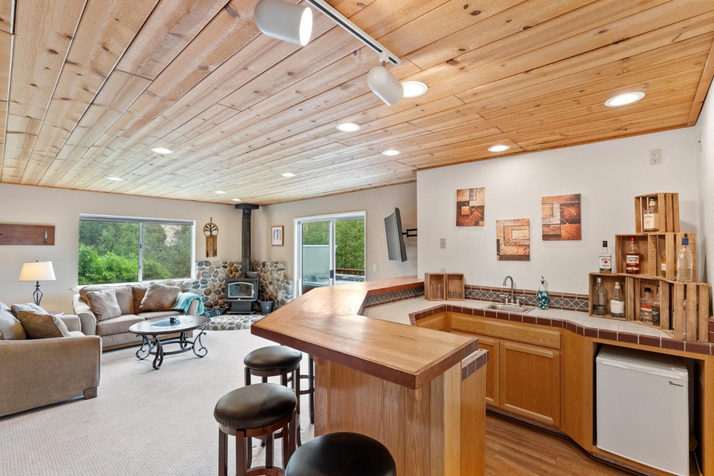 270 Estates Drive Ben Lomond, CA 95005 - Photo 33 of 61 a view of a livingroom with furniture and window