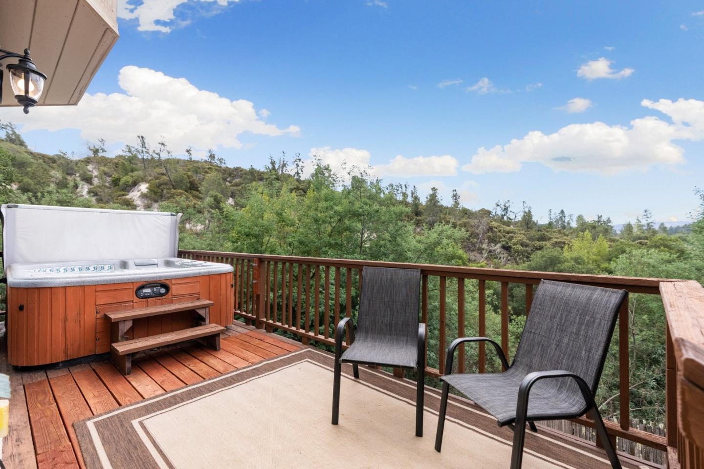 270 Estates Drive Ben Lomond, CA 95005 - Photo 4 of 61 a balcony with outdoor seating